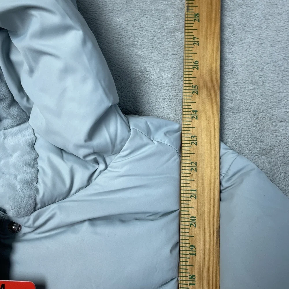 32 Degrees Women's M Puffer Jacket Green Polyester c0347 - Picture 4 of 8